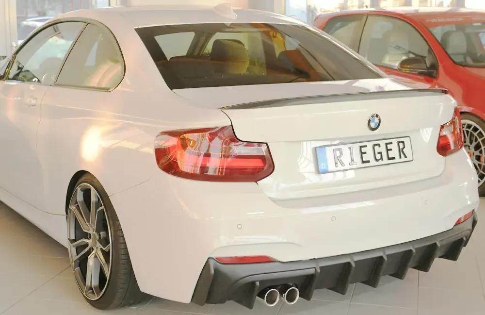 Top-Seller Rieger Heckeinsatz passend für BMW 2er F23 Cabrio 03.15-06.17 M-Paket