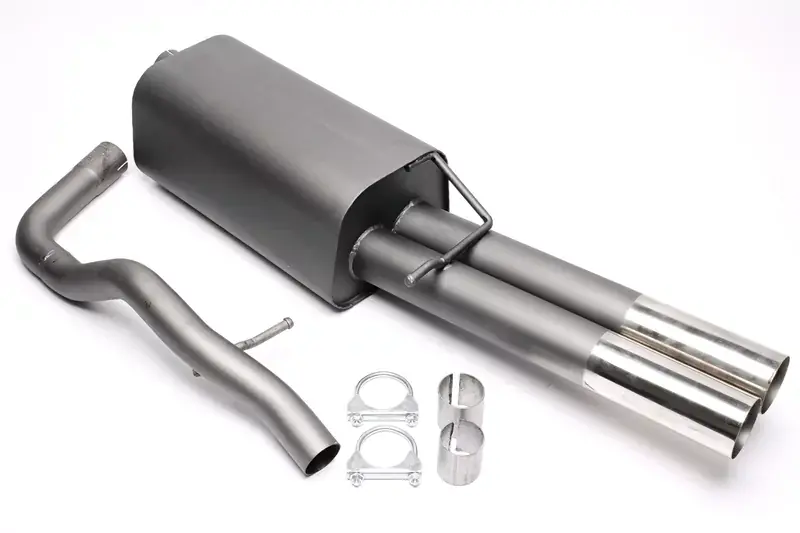 Direkt Vom Hersteller TA Technix Sportendschalldämpfer 2x76mm passend für VW Bora 1J