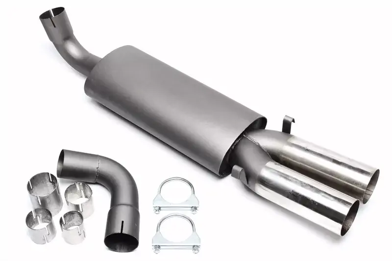 Mega-Angebot TA Technix Sportendschalldämpfer 2x76mm passend für Audi 80 90 Coupe Typ 89