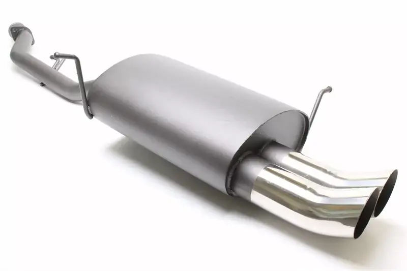 TA Technix Sportendschalldämpfer 2x76mm DTM passend für BMW 3er Serie E36 Compact Neue Kollektion
