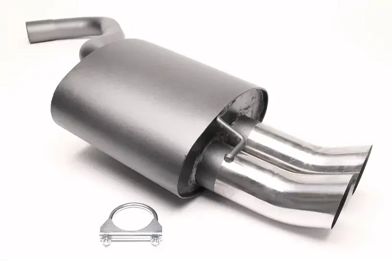 Schnäppchen TA Technix Sportendschalldämpfer 2x76mm DTM passend für BMW 3er Serie E90 E91