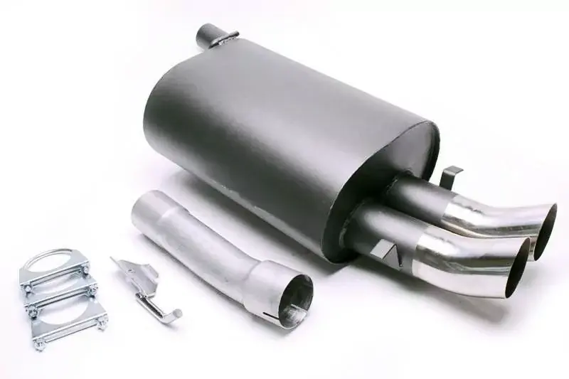 TA Technix Sportendschalldämpfer 2x76mm DTM passend für BMW 5er Touring E39 Heißes Angebot