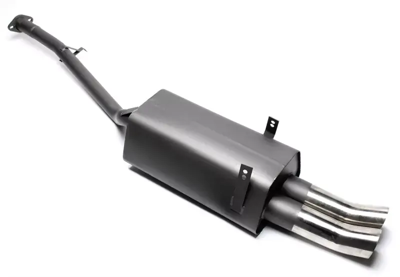 TA Technix Sportendschalldämpfer 2x76mm DTM passend für BMW 3er Serie E36, 316/318i Ausverkauf