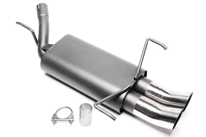 TA Technix Sportendschalldämpfer 2x76mm DTM passend für Opel Corsa C Günstig