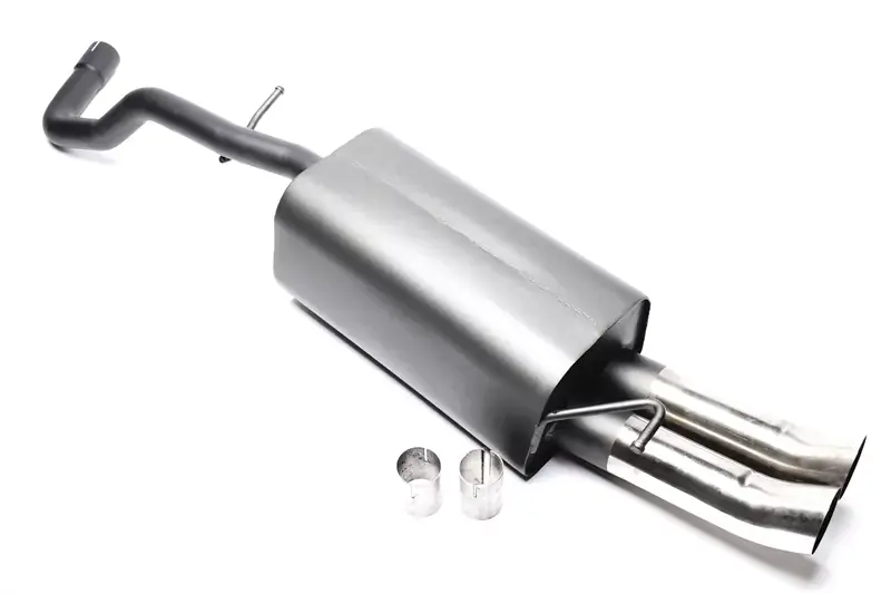 TA Technix Sportendschalldämpfer 2x76mm DTM passend für Audi A3 8L / Seat Leon 1M / VW Golf IV / New Beetle 1C / New Beetle Cabrio 1Y Angebot