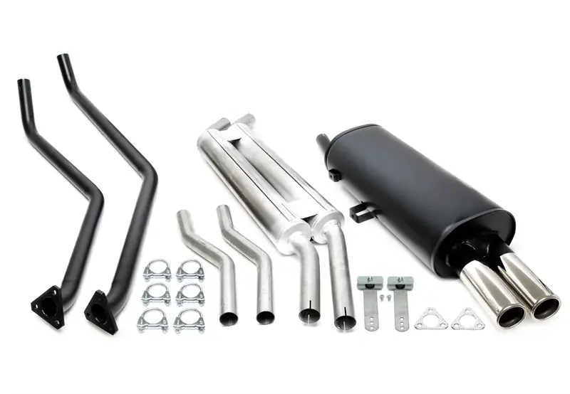 Rabatt TA Technix Sportauspuffanlage 2x70mm passend für BMW 320i/323i/325i E30 6-Zyl.