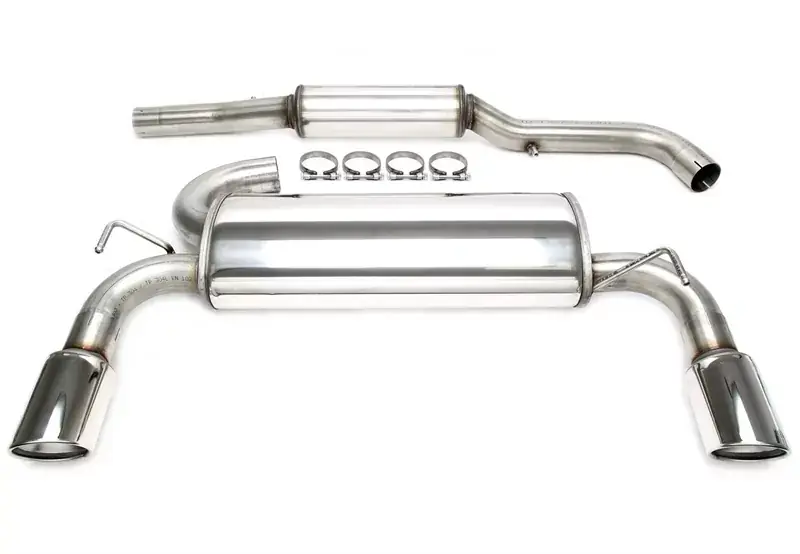TA Technix Duplex Edelstahlanlage 1x100mm passend für VW Golf IV R32 Geprüft