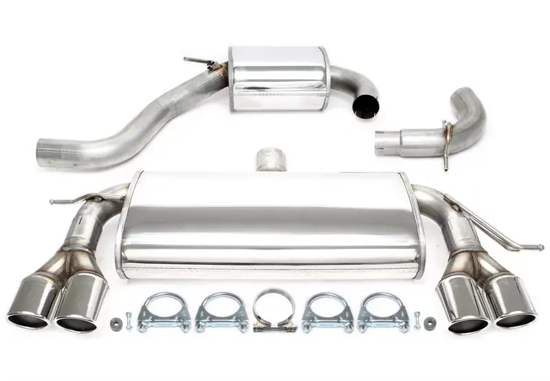 TA Technix Duplex Edelstahlanlage 2x80mm passend für VW Golf V/VI / Audi A3 8P Bestseller
