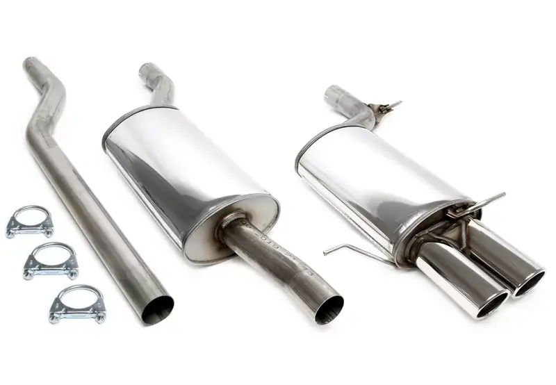 Billig TA Technix Edelstahlanlage 2x80mm passend für Audi A4 Quattro B5