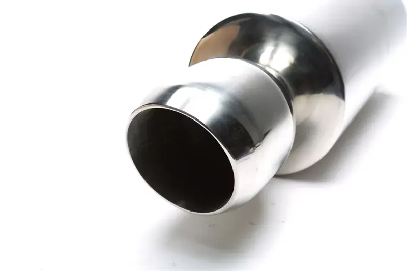 TA Technix Edelstahl Sportendschalldämpfer universal 110mm oval angeschrägt Knallerangebot