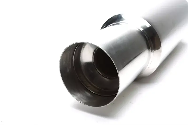 Super-Preis TA Technix Edelstahl Sportendschalldämpfer universal 115mm rund / scharf