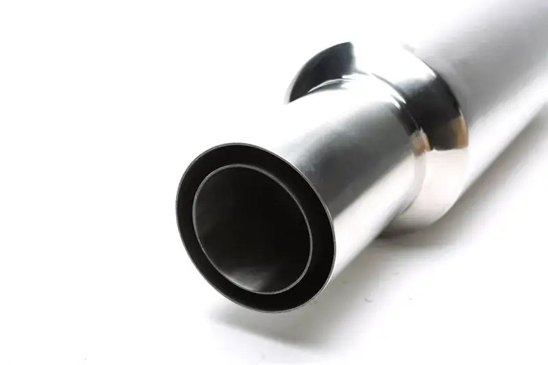 TA Technix Edelstahl Sportendschalldämpfer universal 100 / 75mm rund / scharf Schnäppchen