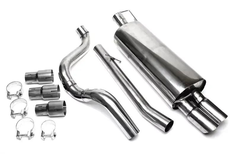 Sichere Zahlung TA Technix Rennsportanlage 2x76mm passend für Audi A3 8L / Seat Leon 1M / VW Golf IV