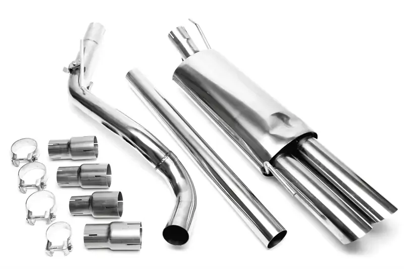 TA Technix Rennsportanlage 2x76mm passend für VW Golf III Schnäppchen