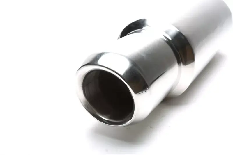 TA Technix Edelstahl Sportendschalldämpfer universal 95mm rund / abgeschrägt / nach innen gezogen Angebot