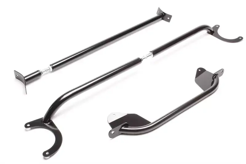 TA Technix Stahl-Domstreben Kit schwarz passend für VW Golf I, Jetta I, Scirocco I+II Begrenztes Angebot