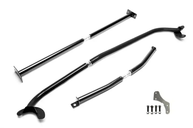 Ausverkauf TA Technix Stahl-Domstreben Kit schwarz passend für Audi A3 8L/Seat Toledo 1M, Leon 1M/Skoda Octavia 1U/VW Golf IV/Bora 1J