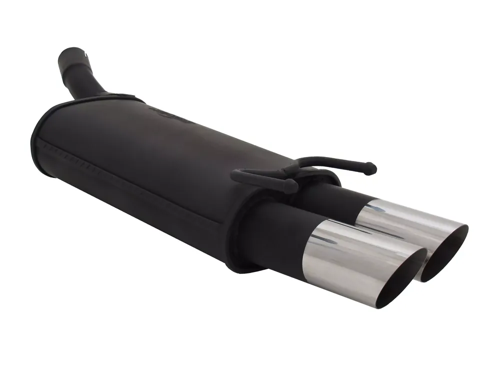 Sonderangebot Novus Sportauspuff passend für Opel Corsa B 2x76mm MS-Design