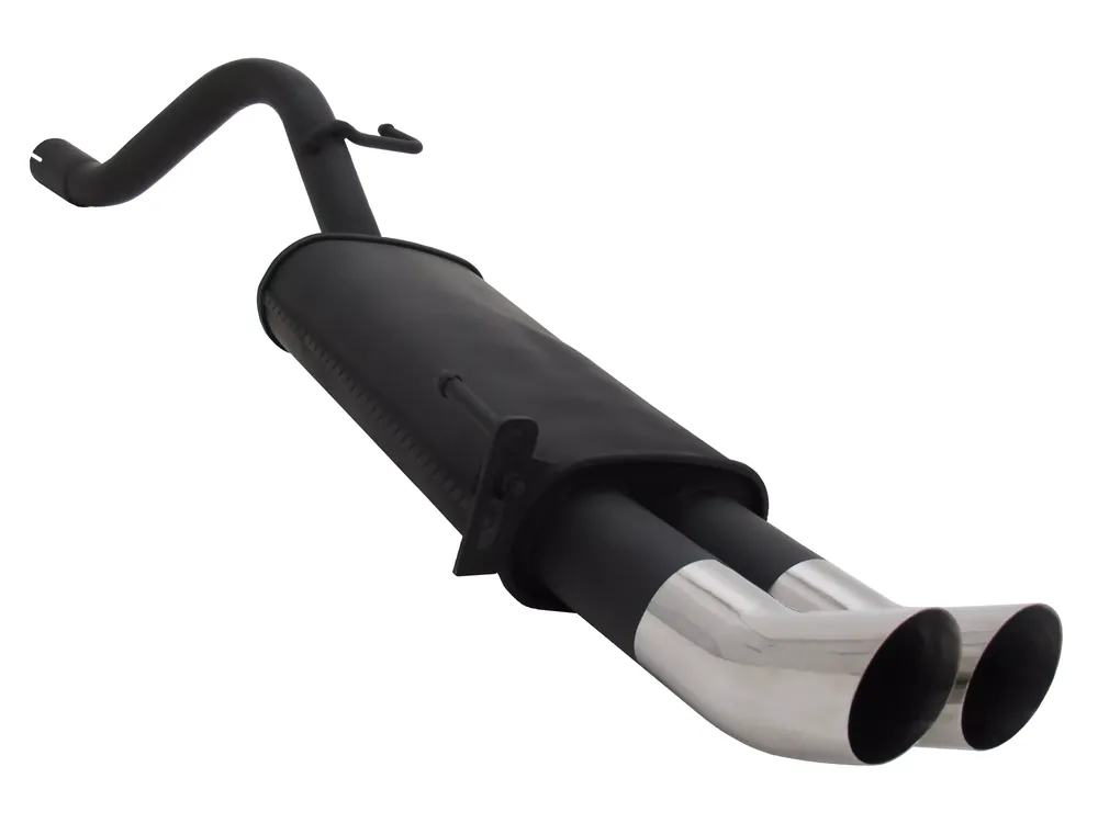 Novus Sportauspuff passend für Fiat Grande Punto 199 2x76mm DTM Knallerangebot