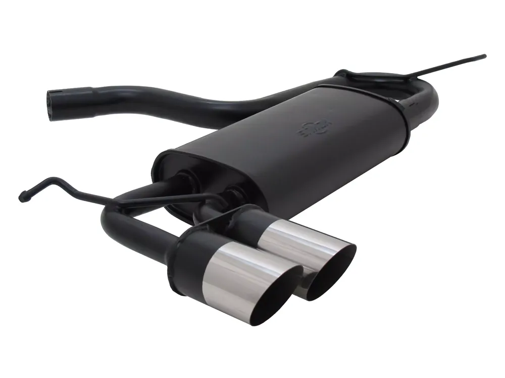 Sonderaktion Novus Sportauspuff passend für Audi A3 / VW Golf 5 / VW Golf 6 / VW Scirocco 2x76mm MS-Design