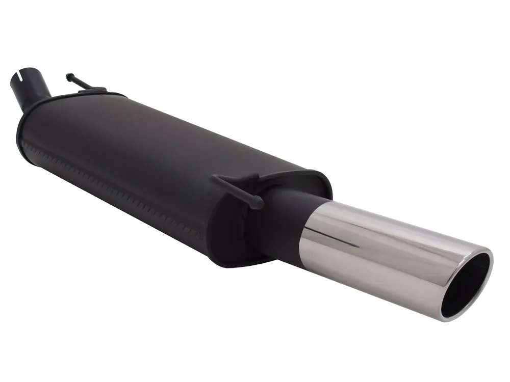 Novus Sportauspuff passend für Opel Corsa B 1x90mm SR-Design Garantierte Lieferung