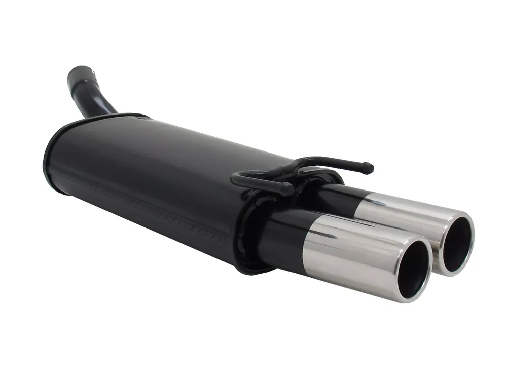 Abverkauf Novus Sportauspuff passend für Opel Corsa B 2x76mm
