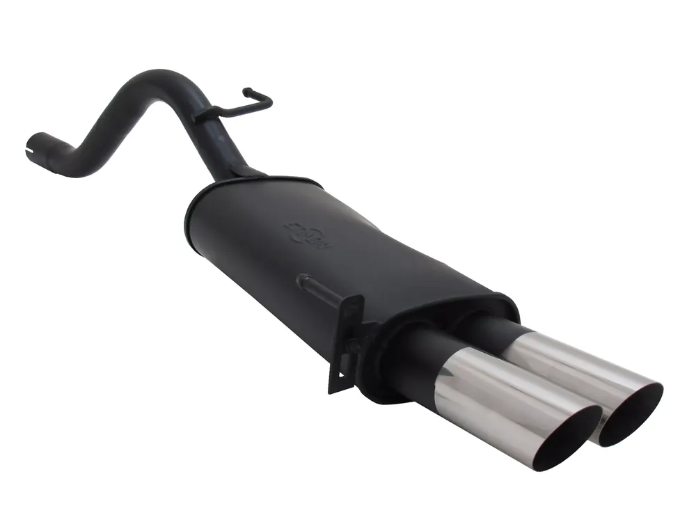 Preis Gesenkt Novus Sportauspuff passend für Fiat Grande Punto 199 2x76mm MS-Design