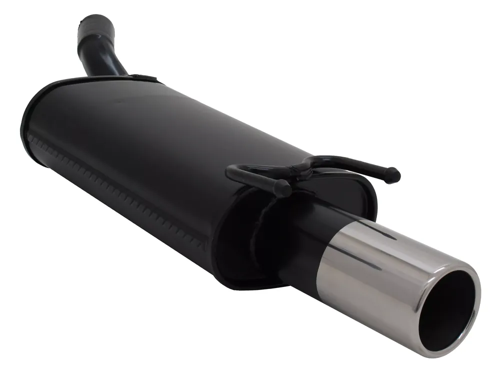 Novus Sportauspuff passend für Opel Corsa B 1x90mm Nur Für Kurze Zeit