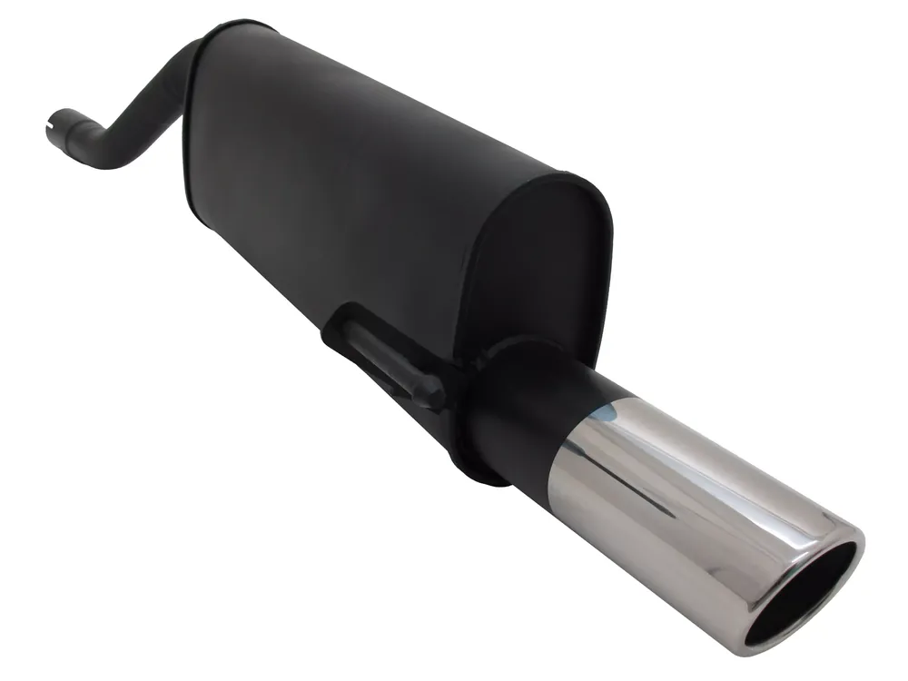Novus Sportauspuff passend für Opel Corsa D Facelift 1x90mm SR-Design Top-Seller