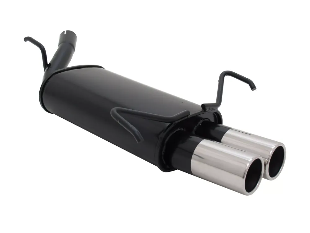 Sonderangebot Novus Sportauspuff passend für Opel Corsa C 2x76mm Edelstahl