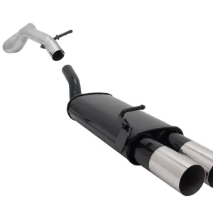 Knallerangebot Novus Sportauspuff passend für Audi A3 / Seat Leon / VW Golf 4 / VW New Beetle 2x90mm RL-Design