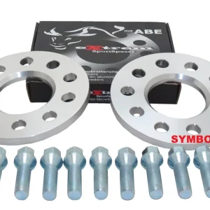 Ausverkauf Novus Spurverbreiterung Set 10mm inkl. Radschrauben passend für Audi A6 C4