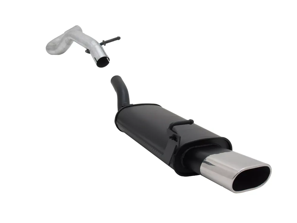 Jetzt Kaufen Novus Sportauspuff passend für Audi A3 / Seat Leon / VW Golf 4 / VW New Beetle 135x75mm
