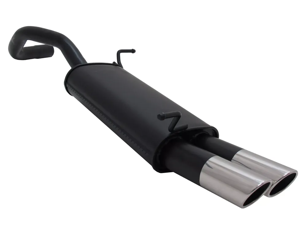 Bestseller Novus Sportauspuff passend für Seat Ibiza 6L 2x76mm SR-Design