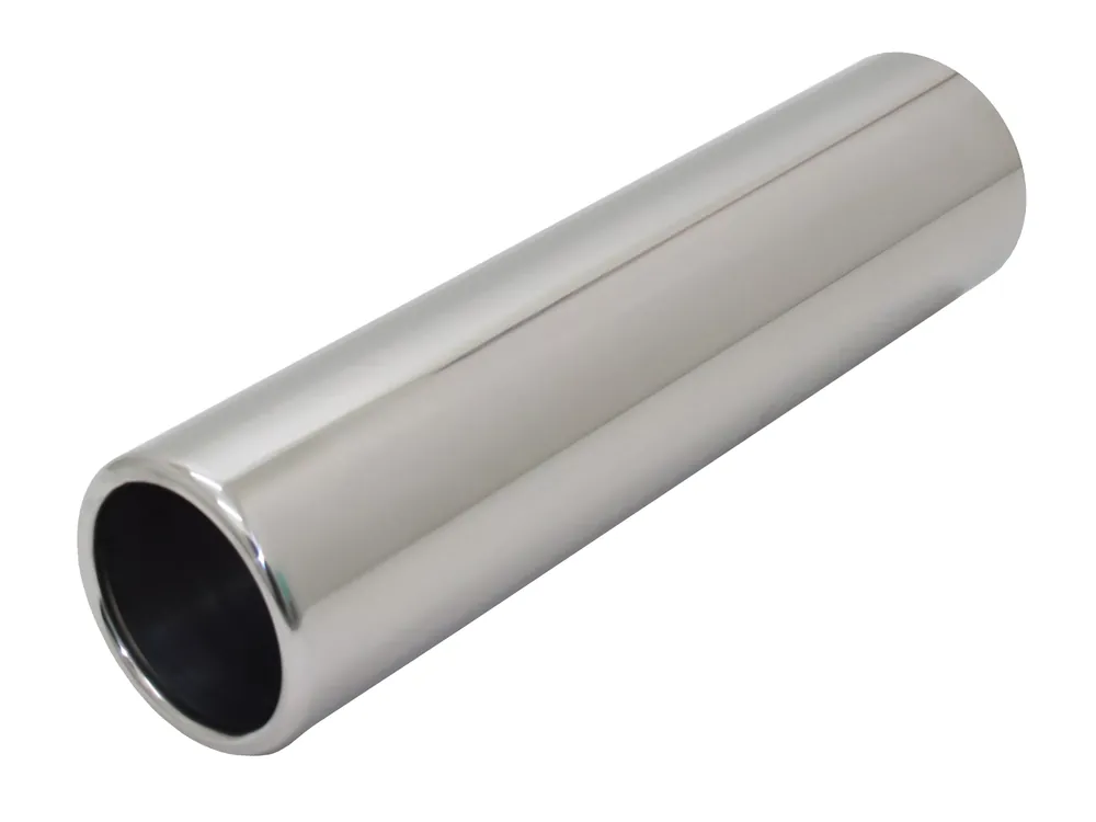 Zertifiziert Auspuff Endrohr Edelstahl 1x90mm Gerade mit ABE