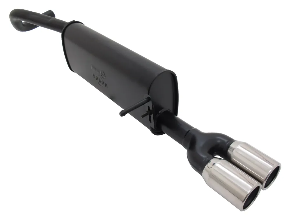 Novus Sportauspuff passend für Seat Ibiza 6J / 6P 2x76mm Schneller Versand