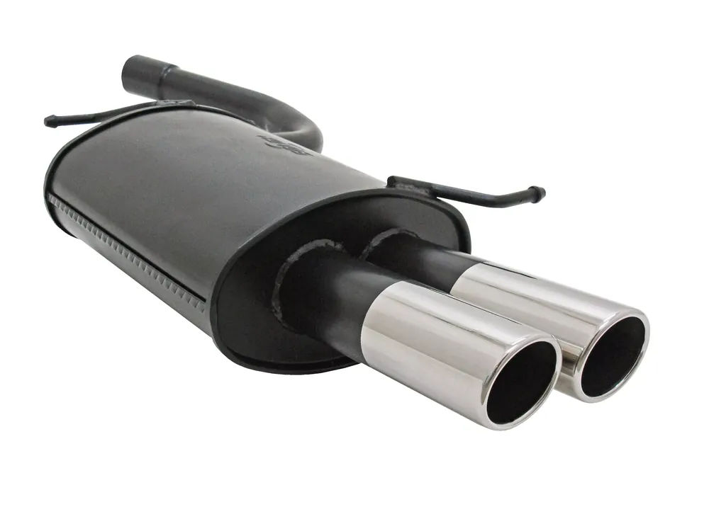 Letzte Chance Novus Sportauspuff passend für Audi A4 B6 / 8E 2x76mm SR-Design