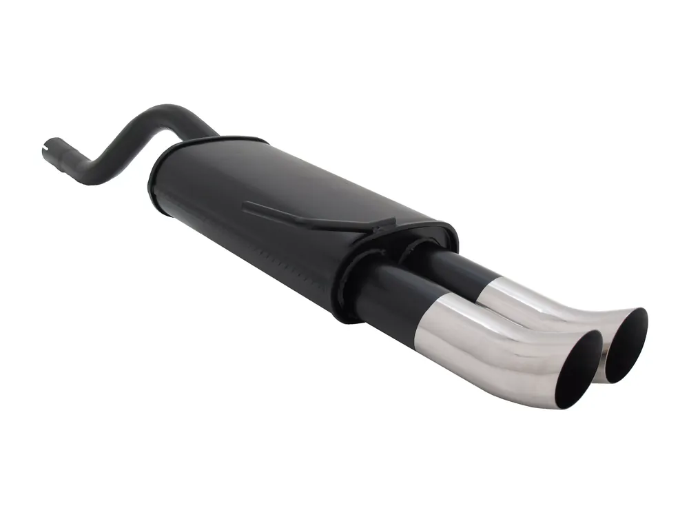 Top-Seller Novus Sportauspuff passend für Renault Clio 2 2x76mm DTM