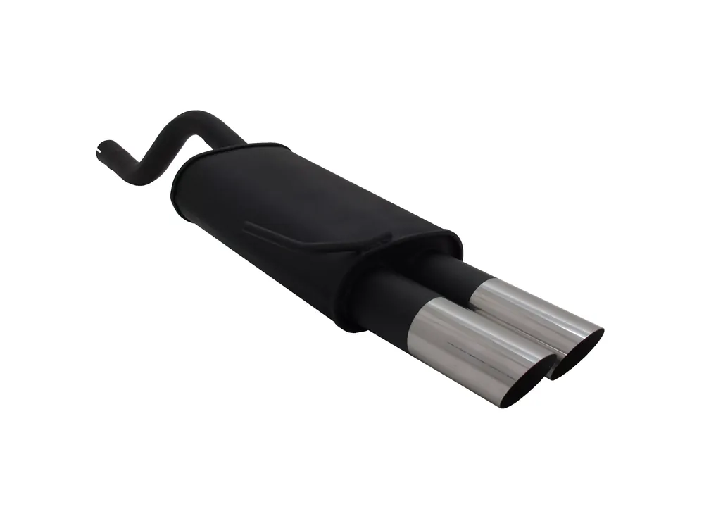 Novus Sportauspuff passend für Renault Clio 2 2x76mm MS-Design Echt