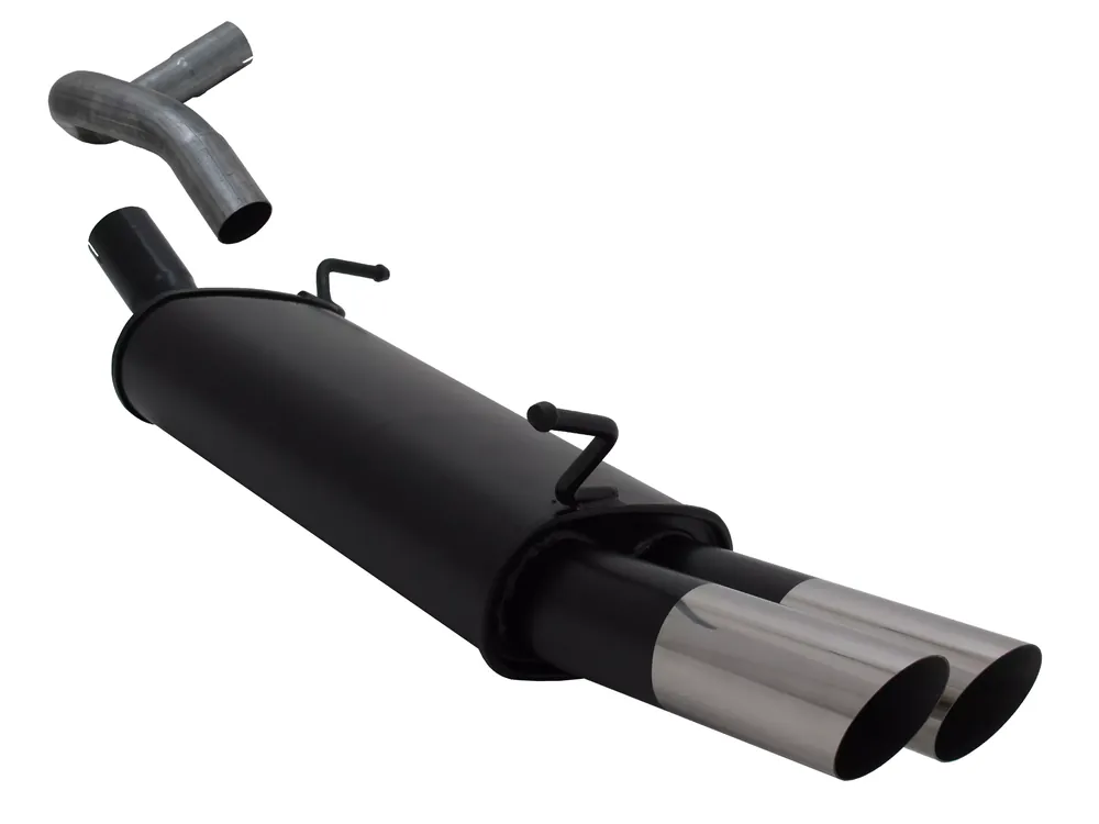 Neuheit Novus Sportauspuff passend für Seat Ibiza 6L 2x76mm MS-Design