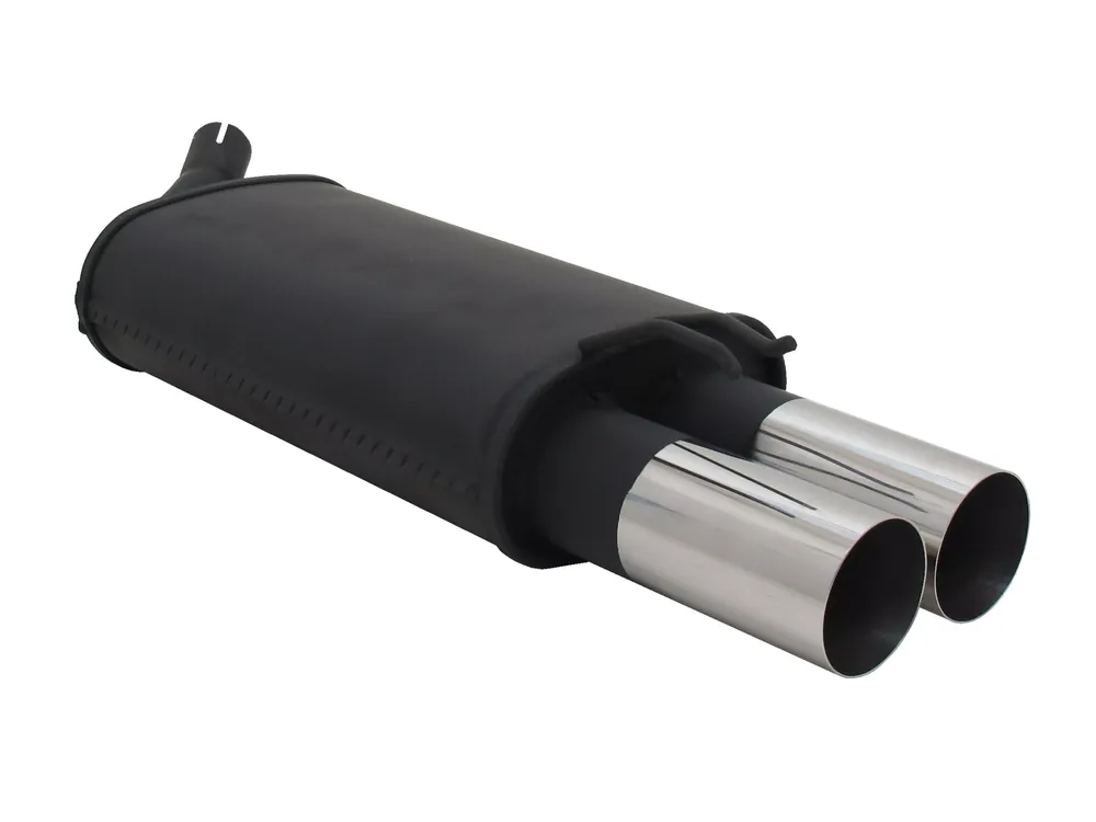 Sale Novus Sportauspuff passend für Renault Twingo C06 2x76mm RL-Design