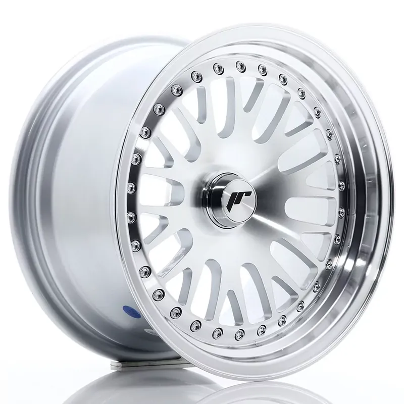 Neue Ware JR Wheels JR10 15x8 ET20 Blank Silver Alufelge