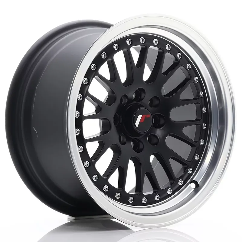 JR Wheels JR10 15x8 ET20 4x100/108 Alufelge Black Flat Machined Top-Preis