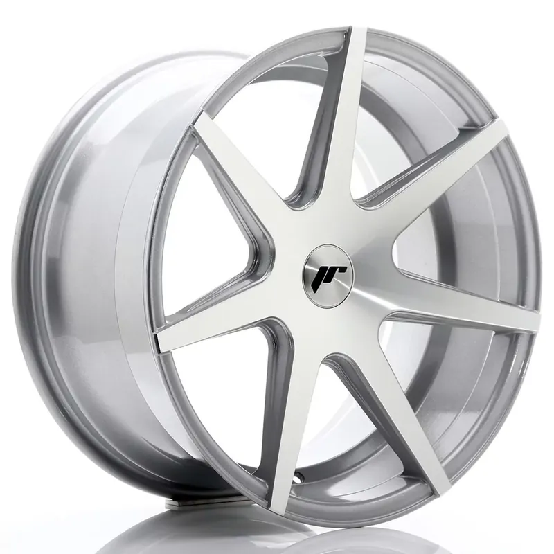 Expressversand JR Wheels JR20 19x9,5 ET20-40 Silver Machined Alufelge