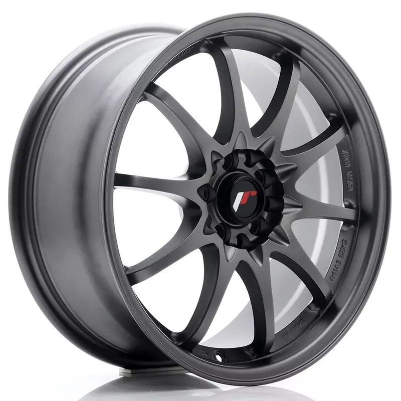 Highlight JR Wheels JR5 17x7,5 ET35 5x100/114,3 Gun Metal Alufelge
