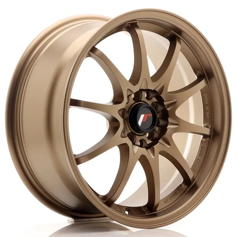 Neue Kollektion JR Wheels JR5 17x7,5 ET35 5x100/114,3 Anodized Bronze Alufelge