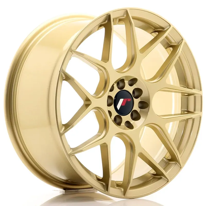 JR Wheels JR18 18x8,5 ET40 5x112/114 Gold Alufelge Versand Am Gleichen Tag