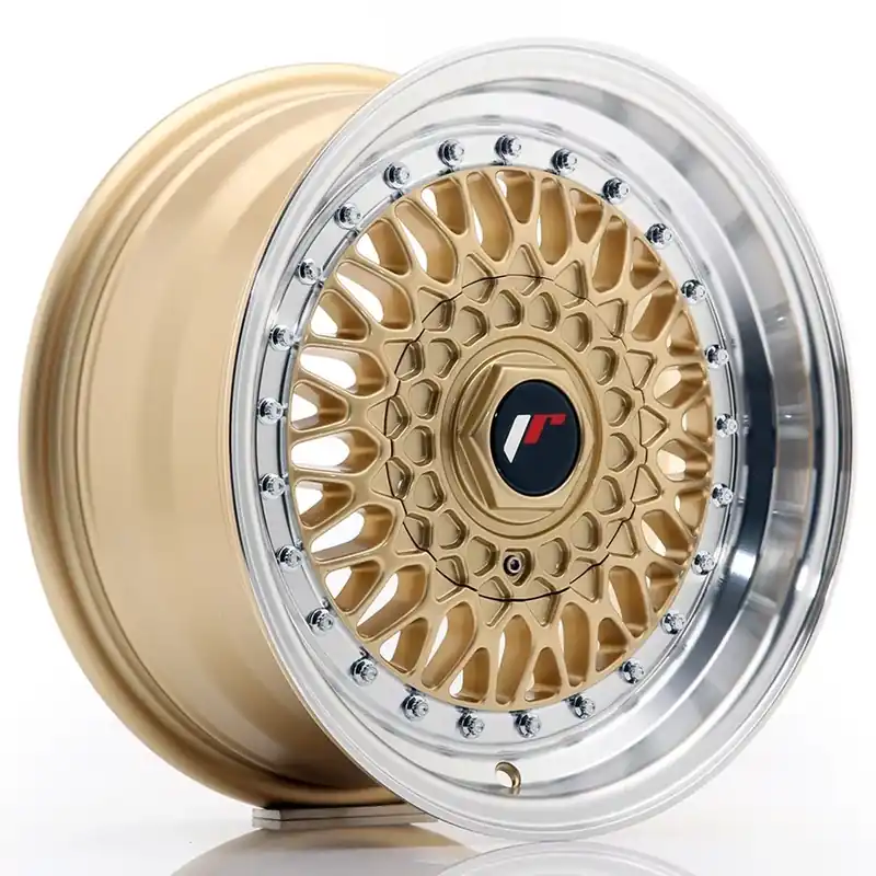 Ausverkauf JR Wheels JR9 15x7 ET20 4x100/108 Gold Alufelge