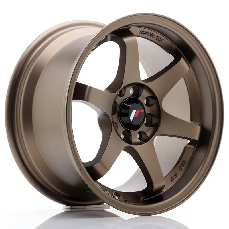 JR Wheels JR3 15x8 ET25 4x100/114 Alufelge Anodized Bronze Markenprodukt