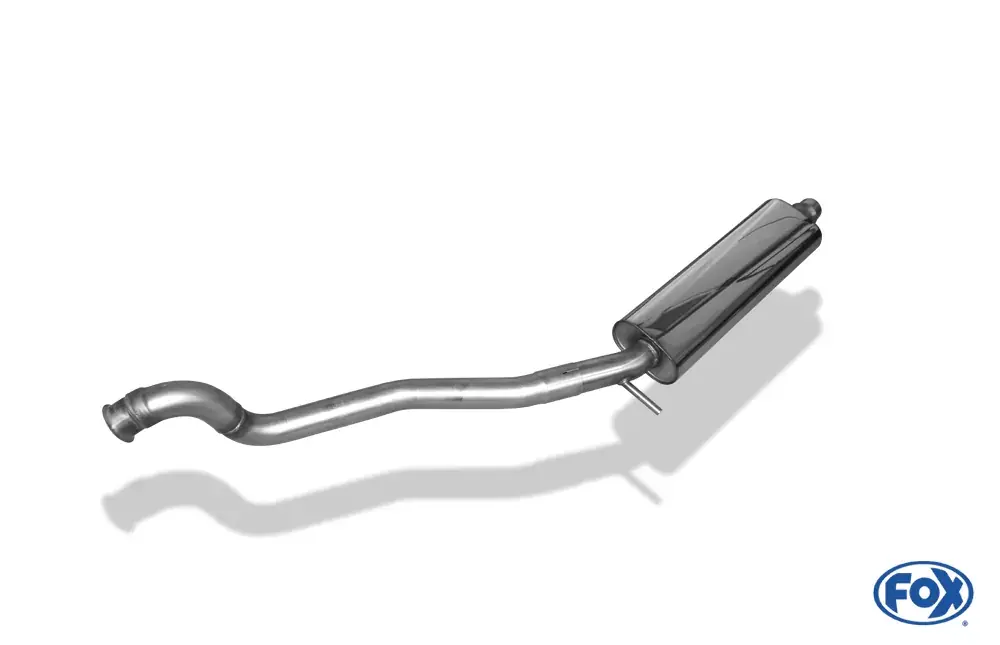 Vorschalldämpfer passend für Peugeot 206 RC Edelstahl 63,5mm Nur Für Kurze Zeit